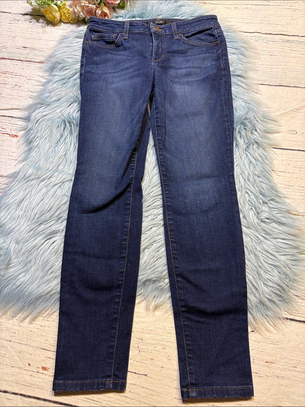 Joe's Jeans Dark Blue Skinny Ankle Carlotta Jeans sz 27